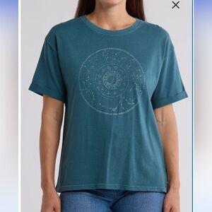 C&C California Constellation Drew Boyfriend Tee NWT